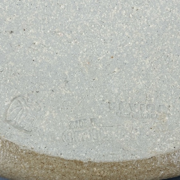 Vtg Devica Studio Art Pottery Baking Dish Made in Portugal Speckled Earthenware - Picture 5 of 12